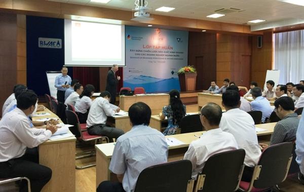 Dự án Deviwas phối hợp với Chi hội Cấp Nước Miền Nam tổ chức khóa đào tạo Xây dựng chiến lược SXKD cho các công ty cấp nước