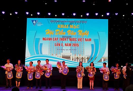 Kết quả Hội diễn văn nghệ ngành Cấp Thoát Nước Việt Nam lần thứ V - 2015